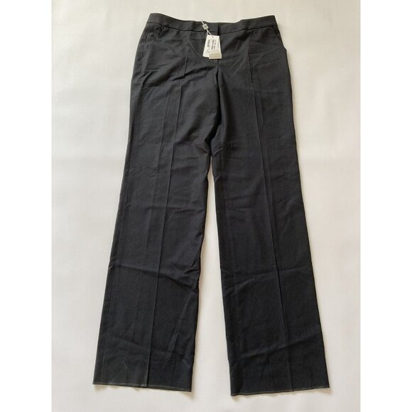 $435 Armani Collieziono Women’s Wool Trouser Relaxed Fit Straight Pants Size 14